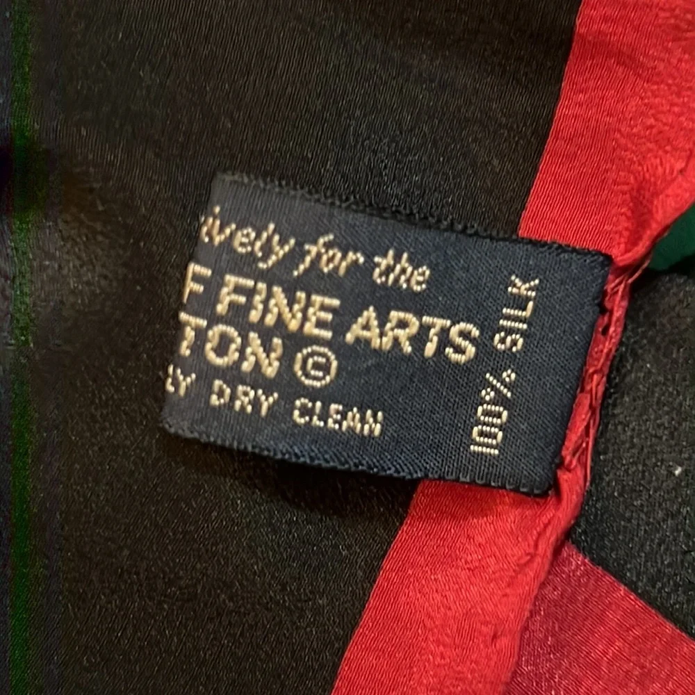 Museum of fine arts Boston women silk scarf excellent condition - Picture 4 of 6